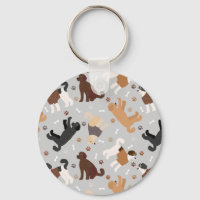 Labradoodle / Goldendoodle Bones e Chaveiro de pat
