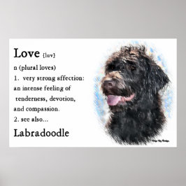 Labradoodle oferece Impressões de arte