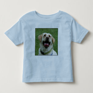 Labrador amarelo caçoa o t-shirt