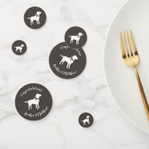 Labrador Dog Tema Chá de fraldas Sexo Neutro