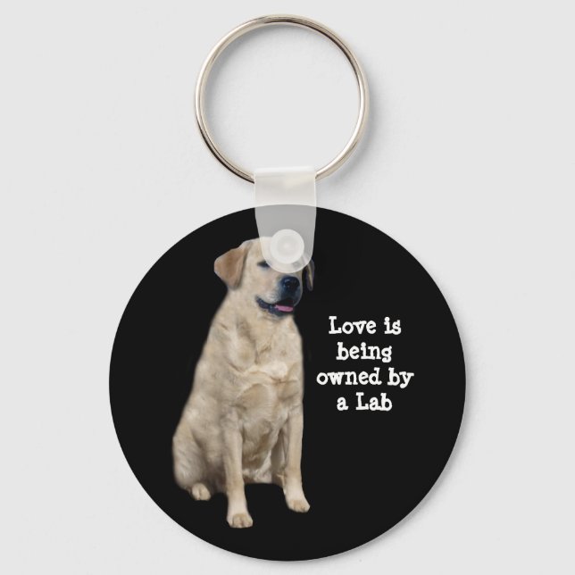 Labrador Retriever Chaveiro (Frente)