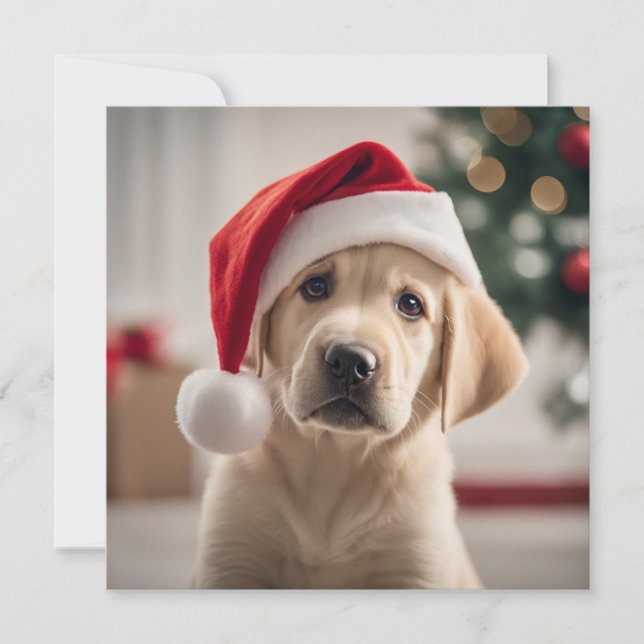 Labrador Retriever Christmas (Frente)