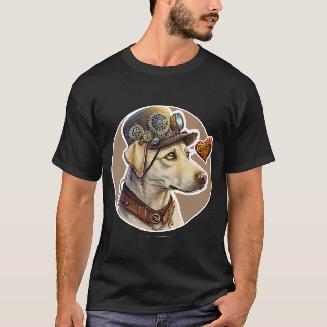 Labrador Retriever Dog T-Shirt (Frente)