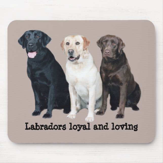 Labrador retriever Mousepad (Frente)