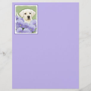 Labrador Retriever Puppy Pintura Original