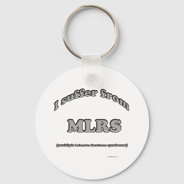 Labrador Retriever Syndrome Chaveiro (Frente)