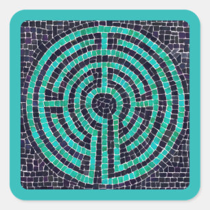 LABYRINTH III Pequenos Autocolantes quadrados - Tu