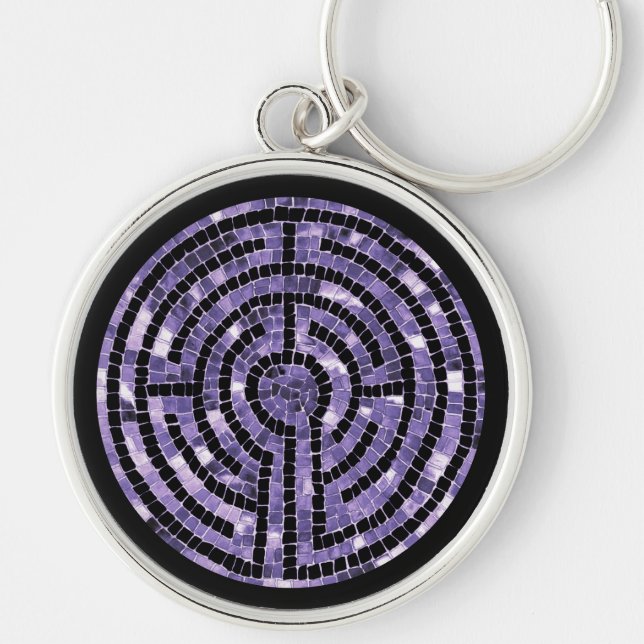 LABYRINTH VI Chaveiro Premium Round (Frente)
