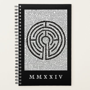 LABYRINTH VII 5,5x8.5 Planejador + Texto / Preto