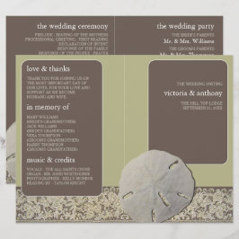 Lace de areia dólar, Vintage Beach WedProgram