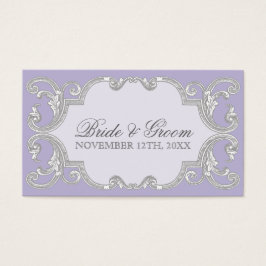 Lace de Largura, Lavanda - Marcadores de Presente