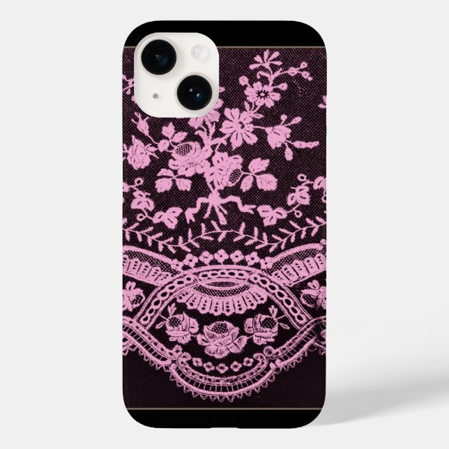 Lace Floral Rosa (Verso)