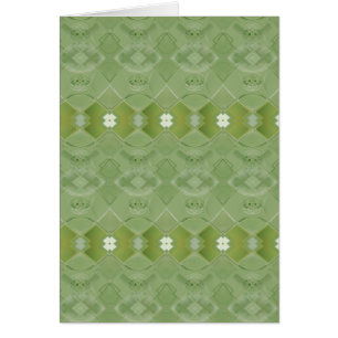 Lace Irlandês - Cartão Verde Aspargo
