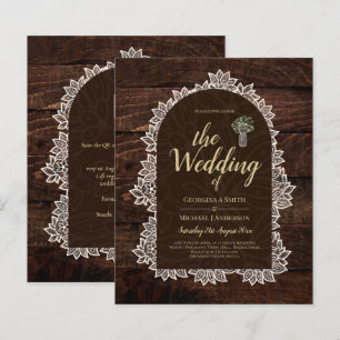 Lace Rustico de Orçamento MasonJar Gypsophila Casa