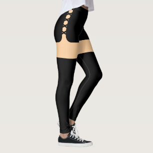 Lace Shore Leggings de Ilusão