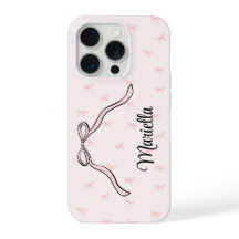 Laço Coquete Personalizado Rosa para Celular