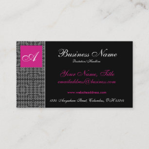 Laço elegante com os cartões de visitas