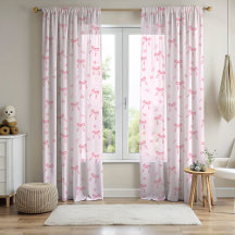 Laços e Flores Cute Coquette Escurecendo a Sala ou