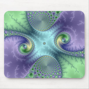 Laços frutados - Fractal Mousepad
