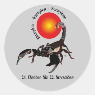 Lacrau 24. outubro até 22. novembro autocolante