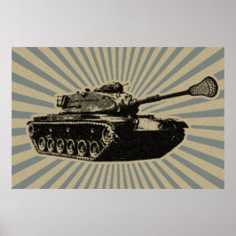 Lacrosse Tank Poster