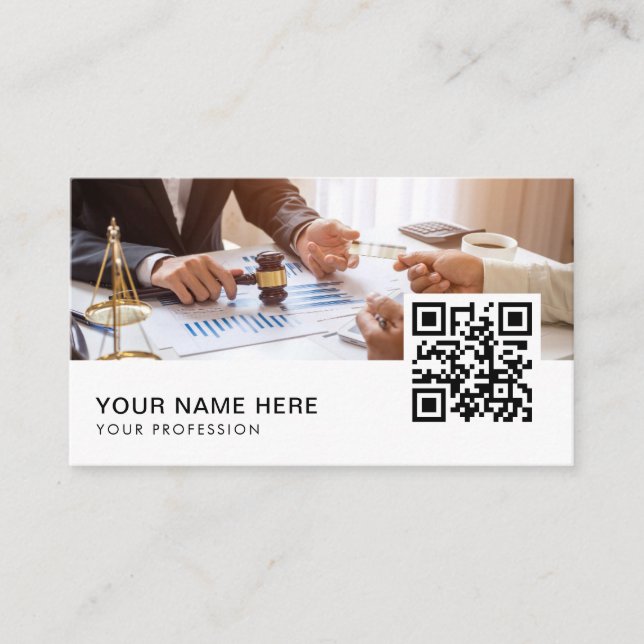 lactação consultora cartão de visita QR Code (Frente)