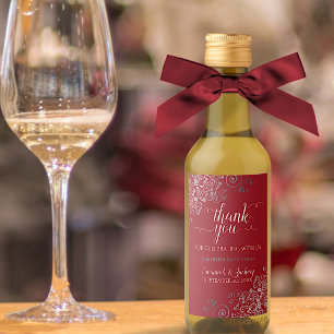 Lacy Silver sobre o Casamento Vermelho Obrigado Mi