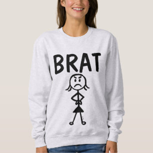 LADIES ENGRAÇADO T-shirts BRAT