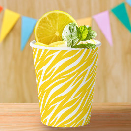 Lado Amarelo Branco Unisex Trendy Zebra