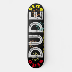 LADO DUDE OFICIAL JMT 8 1/4 pol skateboard Deck