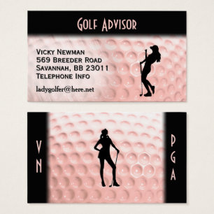 Lado Duplo Esportivo de Golfe Rosa