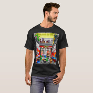 Lado Duplo:TLM Desemprego Escritório T-Shirt