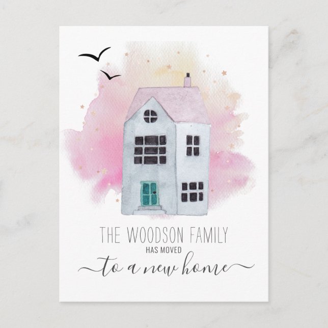 Lado Escriturado Mudança De Endereço Anúncio (Frente)