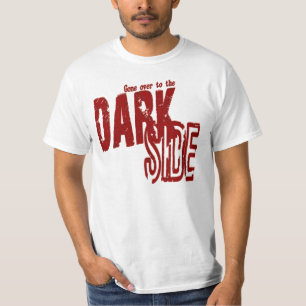 Lado escuro - t-shirt do valor