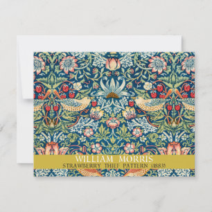 Ladrão de morango - Design de William Morris