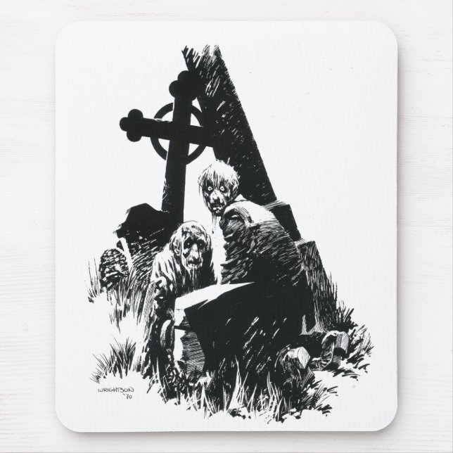 Ladrões graves Mousepad (Frente)