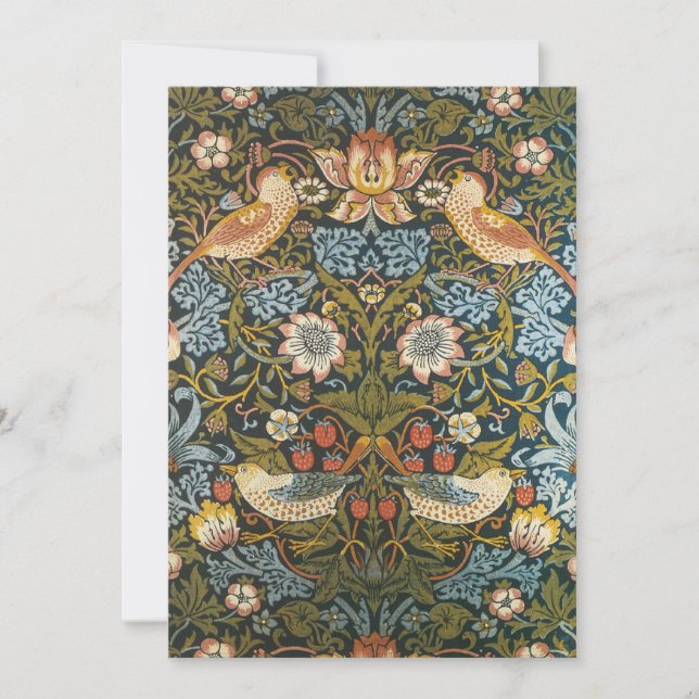 Ladrones de Morango por William Morris, Arte Antig (Frente)