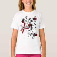 Lady Bug T-Shirt para Crianças