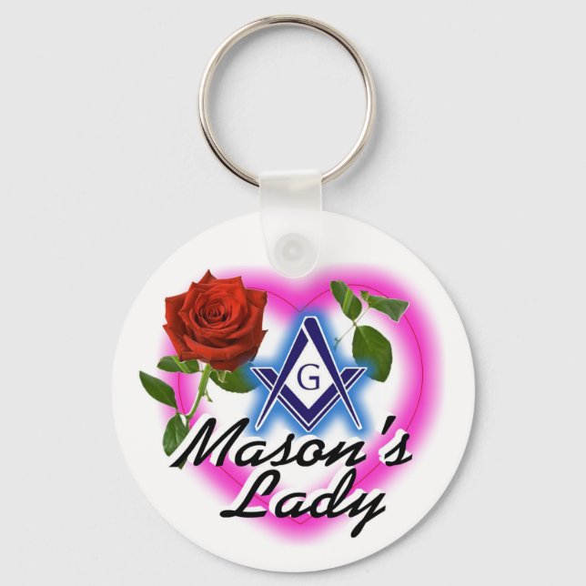Lady de Chaveiro Masonic Mason (Frente)