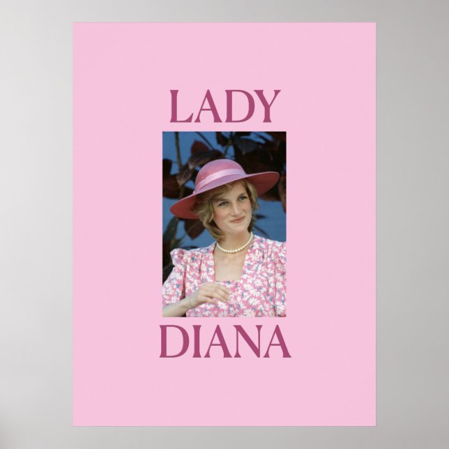 Lady Diana Poster (Frente)