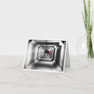 Lady in Red - Cartão Vazio