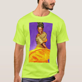 Lady in Yellow Dress T-Shirt