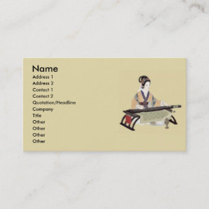 Lady Joga O Cartão de visita De Zquer