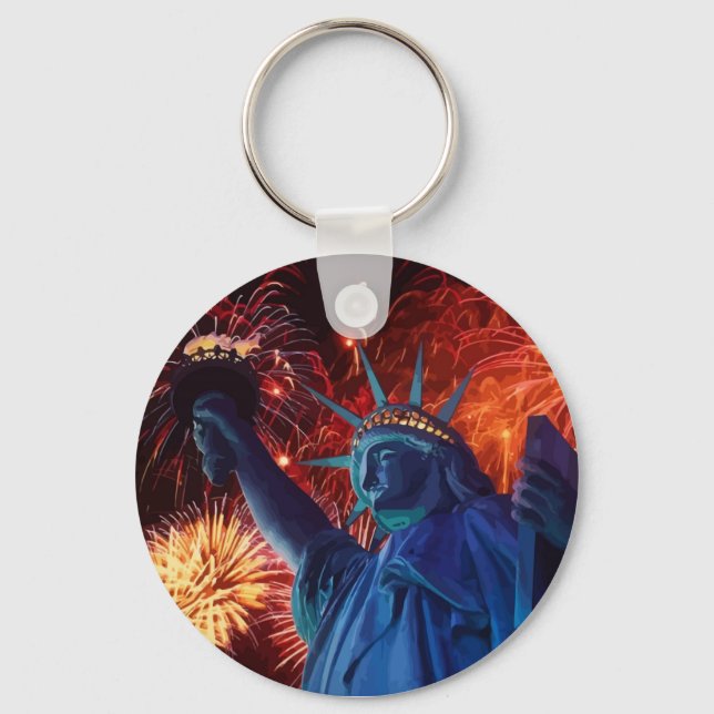 Lady Liberty Chaveiro (Frente)