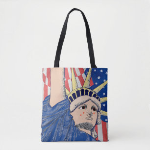Lady Liberty Lágrimas - Bolsa Tote