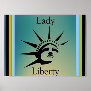 Lady Liberty Poster