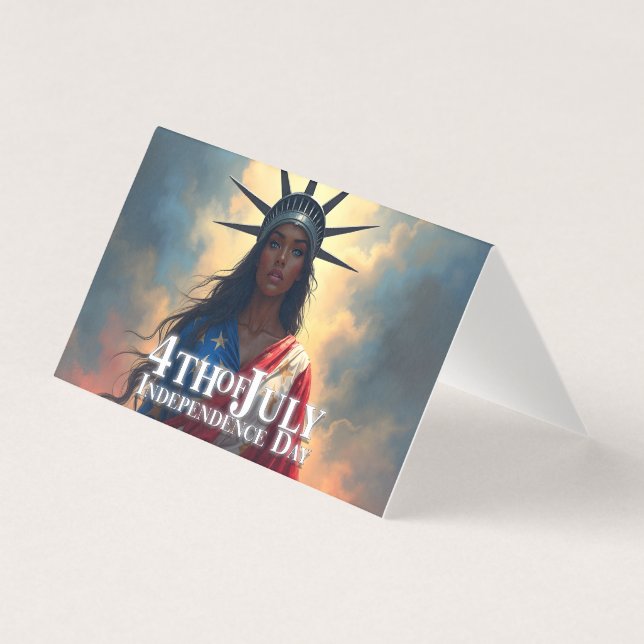 Lady Liberty Reimaginada – Uma Nova Face da Liberd (Frente)