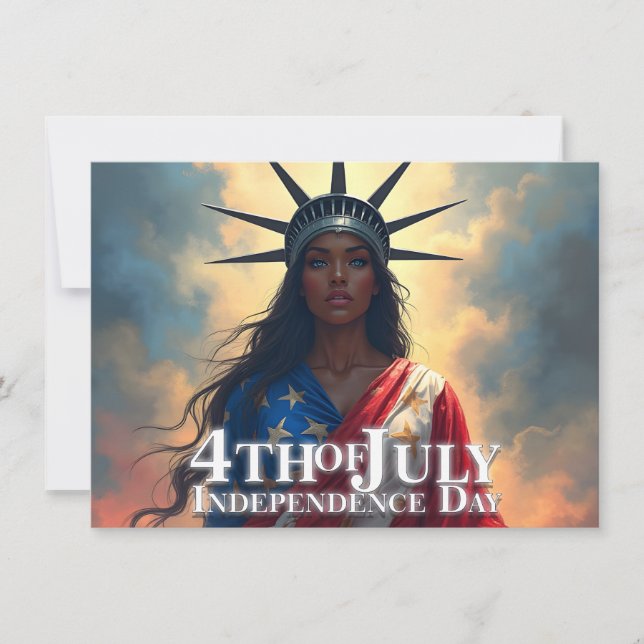Lady Liberty Reimaginada – Uma Nova Face da Liberd (Frente)