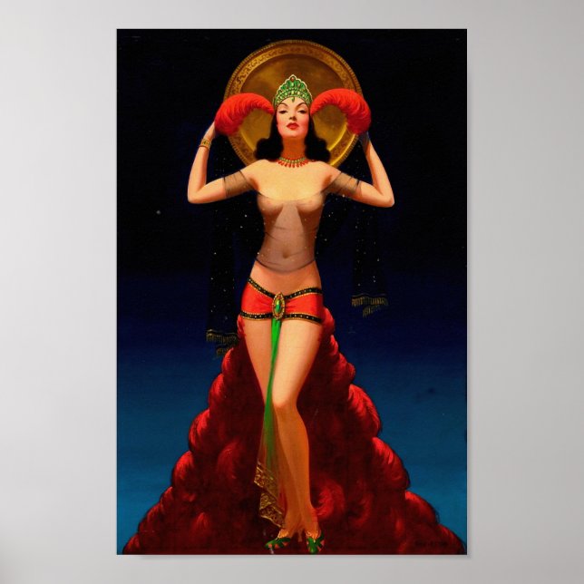 Lady of Mystery - Edward Mason Eggleston Poster (Frente)