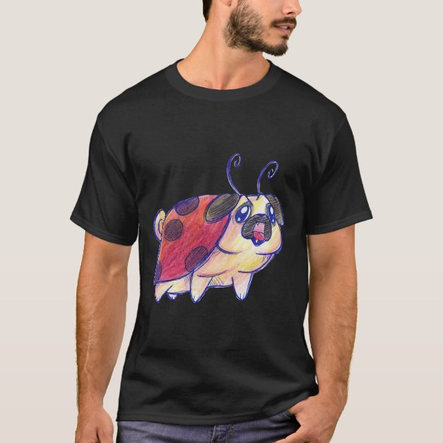Lady Pug Essential T-Shirt 377 (Frente)